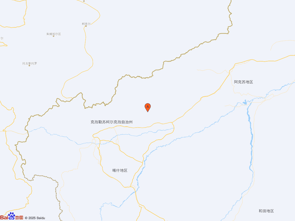 新疆克孜勒苏州阿图什市发生3.1级地震