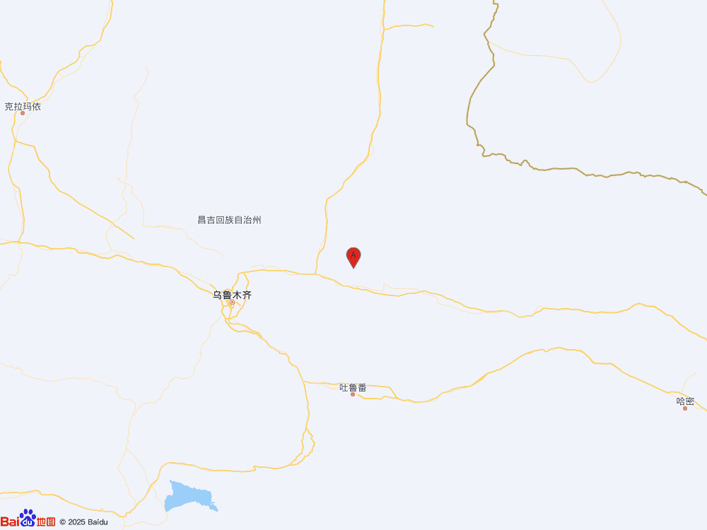 新疆昌吉州吉木萨尔县发生3.2级地震