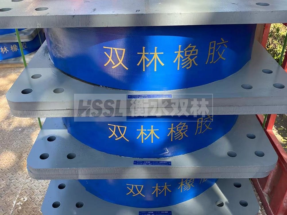 建筑高阻尼隔振橡胶隔震支座厂家 LNR系列水平分散型橡胶隔震支座厂家 LRB400铅芯隔震支座厂家
